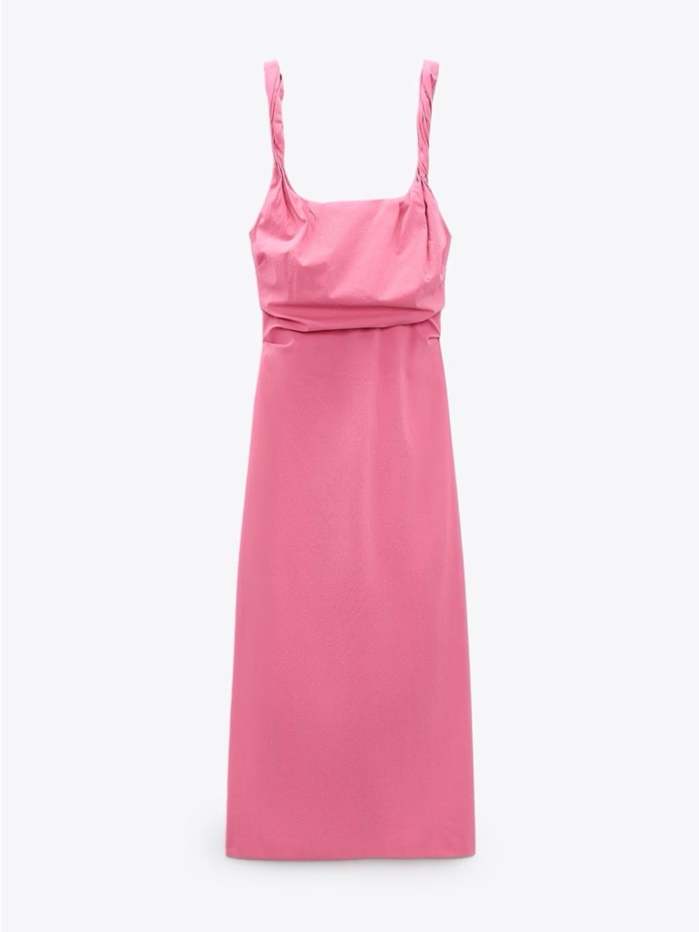 Zara Draped Dress with Straps
